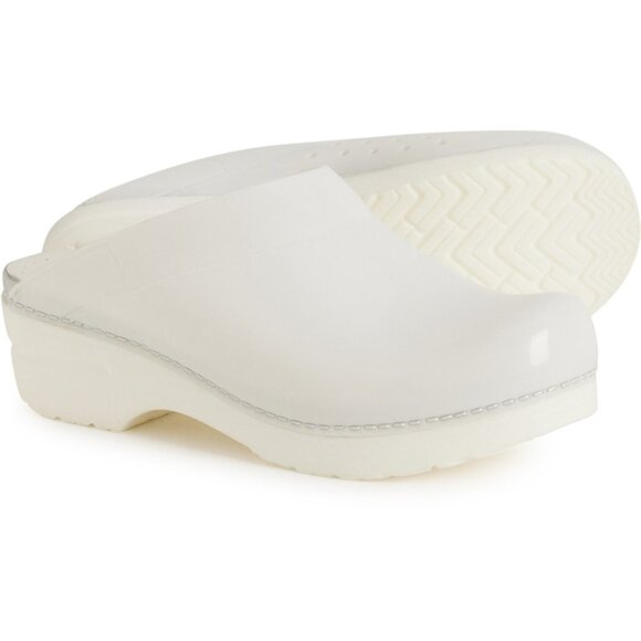 NEW Dansko Sonja Translucent Clogs For Women in White Translucent 7253s3 - Picture 4 of 8